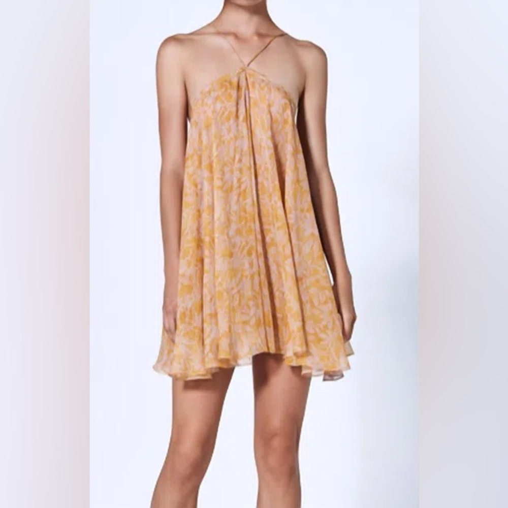 ALEXIS Amina Mini Halter Dress In Mult